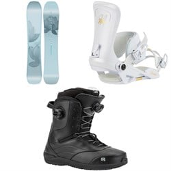 Nitro Karma Snowboard ​+ Poison Snowboard Bindings ​+ Crown Boa Snowboard Boots - Women's 2025