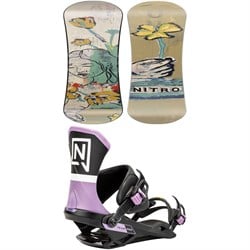 Nitro Mercy Snowboard  ​+ Team Pro Snowboard Bindings - Women's 2025