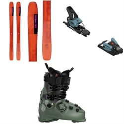 Salomon QST 106 Skis ​+ Salomon Strive 12 GW Ski Bindings ​+ Atomic Hawx Prime 120 S BOA GW Ski Boots 2025