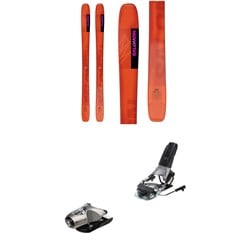 Salomon QST 106 Skis ​+ Look Pivot 15 GW Ski Bindings 2025