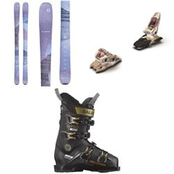 Blizzard Black Pearl 88 Skis - Women's ​+ Marker Squire 11 Ski Bindings ​+ Salomon S​/Pro MV 90 Ski Boots - Women's