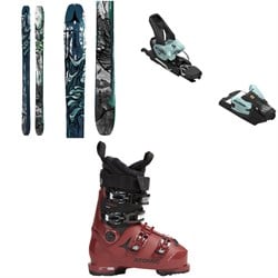 Atomic Bent 100 Skis ​+ Salomon Strive 12 GW Ski Bindings ​+ Atomic Hawx Prime 95 GW Ski Boots - Women's