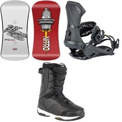 Nitro Alternator Snowboard ​+ Team Snowboard Bindings  ​+ Venture Pro Lace Snowboard Boots 2025