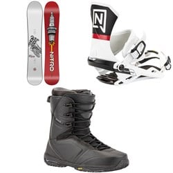 Nitro Alternator Snowboard ​+ Team Pro Snowboard Bindings ​+ Team Lace Snowboard Boots 2025