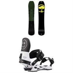 Arbor Coda Snowboard ​+ Hemlock Snowboard Bindings 2025