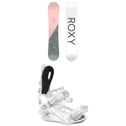 Roxy Dawn Snowboard ​+ Rock-It Dash Snowboard Bindings - Women's 2025