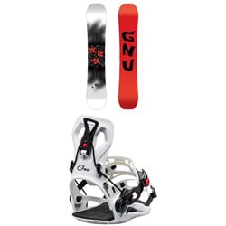 GNU Money C2E Snowboard ​+ Cheeter Snowboard Bindings 2025