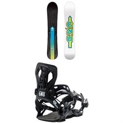 GNU Antigravity C3 Snowboard ​+ Psych Snowboard Bindings 2025