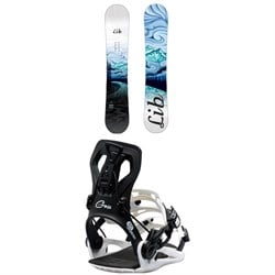 Lib Tech Glider BTX Snowboard ​+ GNU B-Real Snowboard Bindings - Women's 2025