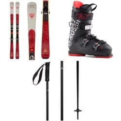 Rossignol Experience 76 Skis ​+ Xpress 10 GW Bindings 2024 ​+ Rossignol Evo 70 Ski Boots ​+ evo Merge Ski Poles