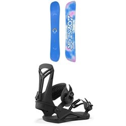 Lobster Shifter Snowboard ​+ Union Flite Pro Snowboard Bindings 2024