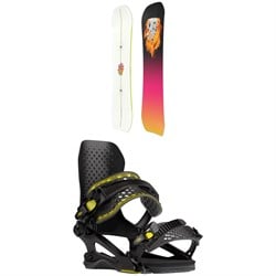 Lobster Creamer Snowboard ​+ Halldor Pro Snowboard Bindings 2024