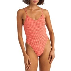 Rhythm Lola Check Cross Back Once Piece - Women's