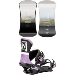 Nitro Fate Snowboard ​+ Team Pro Snowboard Bindings - Women's 2025