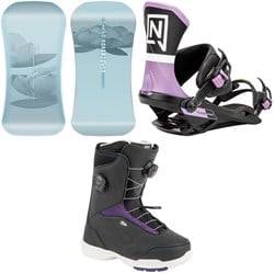 Nitro Karma Snowboard ​+ Team Pro Snowboard Bindings ​+ Scala Boa Snowboard Boots - Women's 2025