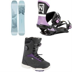 Nitro Karma Snowboard ​+ Team Pro Snowboard Bindings ​+ Scala Boa Snowboard Boots - Women's 2025