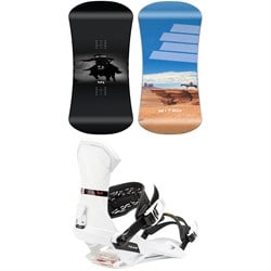 Nitro T1 Snowboard ​+ Team Snowboard Bindings 2025