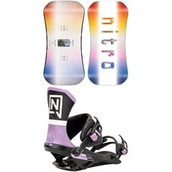 Nitro Optisym Snowboard ​+ Team Pro Snowboard Bindings - Women's 2025