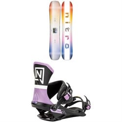 Nitro Optisym Snowboard ​+ Team Pro Snowboard Bindings - Women's 2025