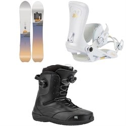 Nitro Drop Snowboard ​+ Poison Snowboard Bindings ​+ Crown Boa Snowboard Boots - Women's 2025