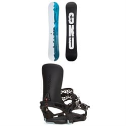 GNU GWO C3 LTD Snowboard ​+ Season Universal Snowboard Bindings 2025