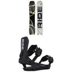 Ride MTNpig Snowboard ​+ A-8 Snowboard Bindings 2025