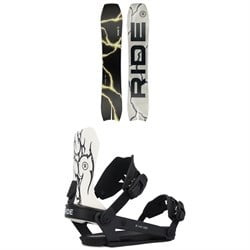 Ride MTNpig Snowboard ​+ A-8 Snowboard Bindings 2025