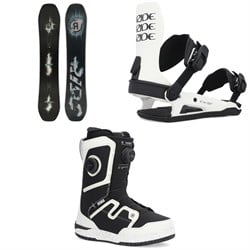 Ride Algorythm Snowboard ​+ C-6 Snowboard Bindings ​+ Deadbolt Zonal Snowboard Boots 2025