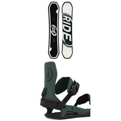 Ride Zero Snowboard ​+ C-6 Snowboard Bindings 2025