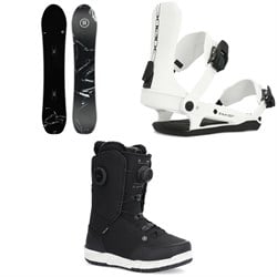 Ride Magic Stick Snowboard ​+ CL-6 Snowboard Bindings ​+ Hera Snowboard Boots - Women's 2025