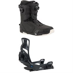 Nitro Darkseid Step On Boa Snowboard Boots ​+ Burton Step On Splitboard Bindings 2025