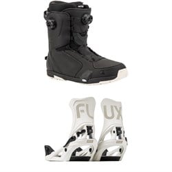 Nitro Darkseid Step On Boa Snowboard Boots ​+ Flux DS Step On Snowboard Bindings 2025