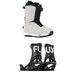 Burton Ruler Step On Snowboard Boots ​+ Flux DS Step On Snowboard Bindings 2025