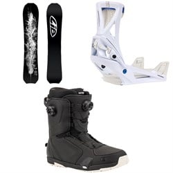 Lib Tech T. Rice Orca Snowboard ​+ Burton Step On Genesis Snowboard Bindings  ​+ Nitro Darkseid Step On Boa Snowboard Boots 2025