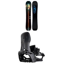 Lib Tech T. Rice Golden Orca Snowboard ​+ Nidecker Supermatic Carbon Snowboard Bindings 2025