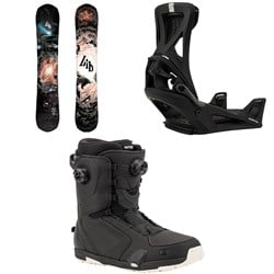 Lib Tech T. Rice Pro Snowboard ​+ Burton Step On Genesis Snowboard Bindings  ​+ Nitro Darkseid Step On Boa Snowboard Boots 2025