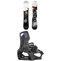 CAPiTA Birds Of A Feather Snowboard ​+ Nidecker Supermatic Snowboard Bindings - Women's 2025