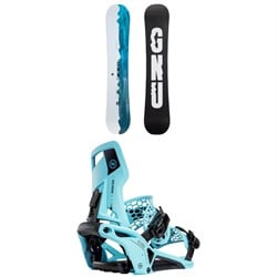 GNU GWO C3 LTD Snowboard ​+ Nidecker Supermatic Snowboard Bindings 2025