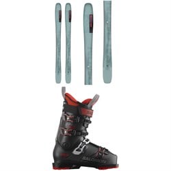 Salomon QST 98 Skis ​+ Salomon S​/Pro Alpha 100 Ski Boots