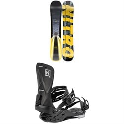 Nitro Beast Snowboard ​+ Phantom Snowboard Bindings 2025