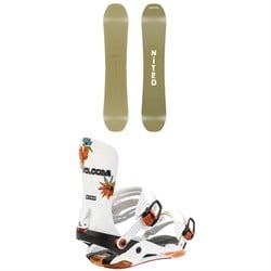 Nitro Basher Snowboard ​+ Phantom Snowboard Bindings 2025