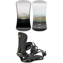 Nitro Fate Snowboard ​+ Ivy Snowboard Bindings - Women's 2025