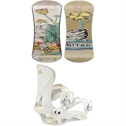 Nitro Mercy Snowboard ​+ Ivy Snowboard Bindings - Women's 2025