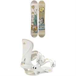 Nitro Mercy Snowboard ​+ Ivy Snowboard Bindings - Women's 2025