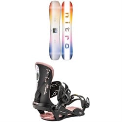 Nitro Optisym Snowboard ​+ Ivy Snowboard Bindings - Women's 2025