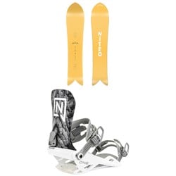 Nitro Fintwin Snowboard ​+ One Snowboard Bindings 2025