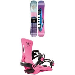 Nitro Cheap Thrills Snowboard ​+ Rambler Snowboard Bindings 2025