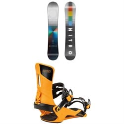 Nitro Cinema Snowboard ​+ Rambler Snowboard Bindings 2025