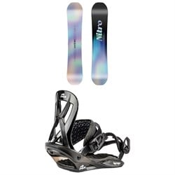 Nitro Spirit Snowboard ​+ Mini Charger Snowboard Bindings - Kids 2025