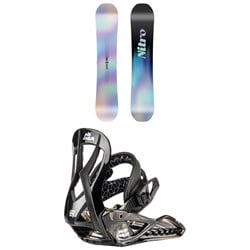 Nitro Spirit Snowboard ​+ Micro Charger Snowboard Bindings - Kids 2025